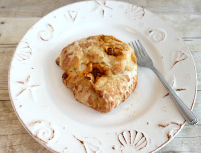 Sloppy Joe's Stuffed in Pretzel Dough 